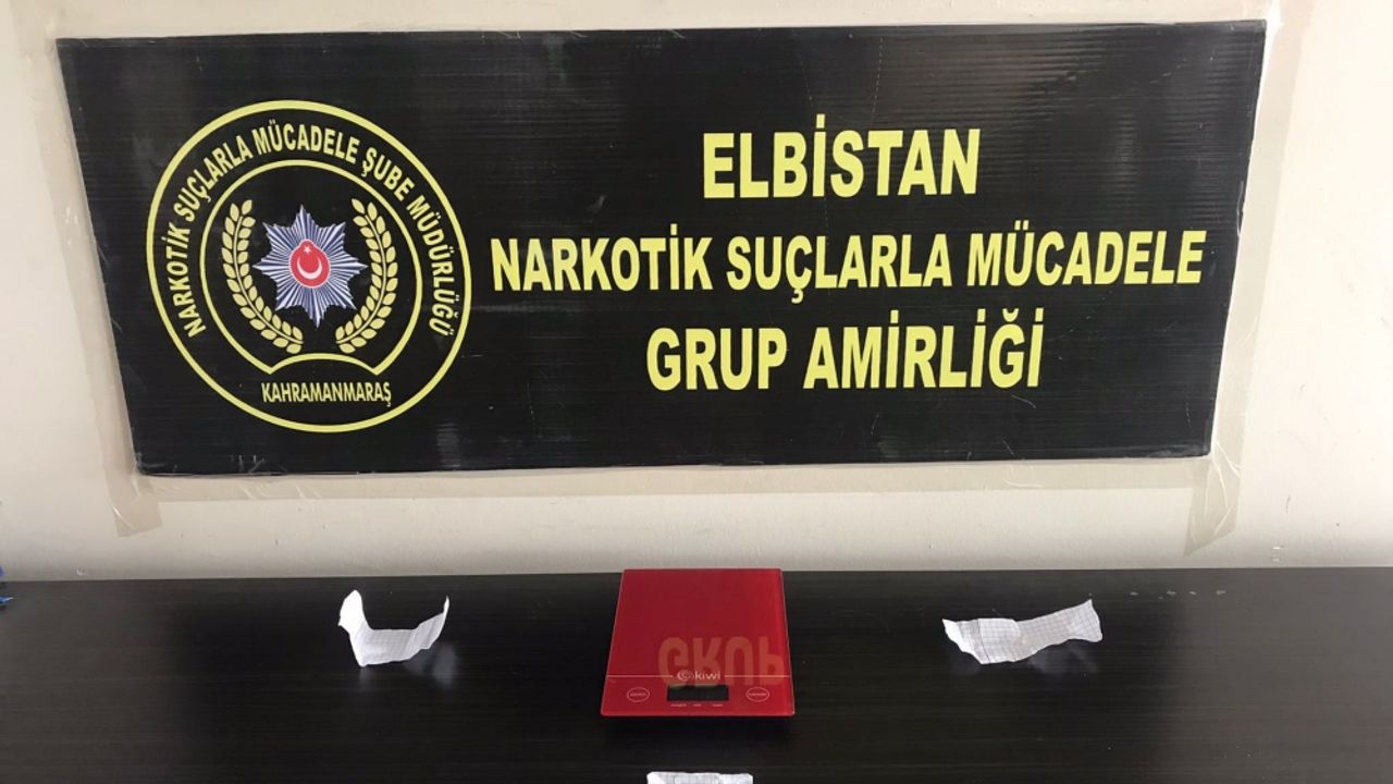 Kahramanmaraş'ta Uyuşturucu Operasyonu; 1 Kişi Tutuklandı