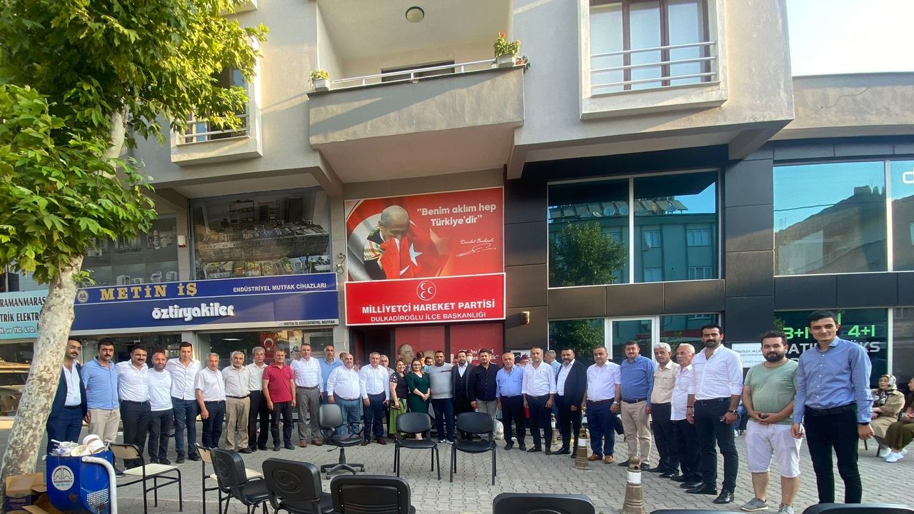 MHP Dulkadiroğlu İlçe Teşkilatı Aşure Programı Düzenledi