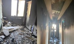 Kahramanmaraş'ta Apartman Dairesinde Yangın! 2 Kişi Yaralı