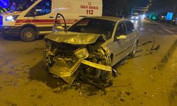 Dulkadiroğlu'nda Maddi Hasarlı  Trafik Kazası