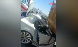 Kahramanmaraş'ta Kaza: Otomobil Kamyona Çarptı