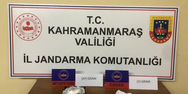PAZARCIK'TA UYUŞTURUCU YAKALANDI!