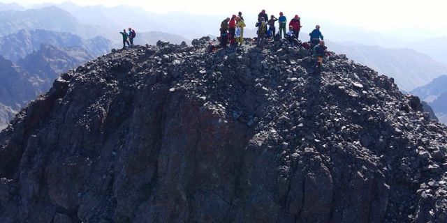 Kahramanmaraş'ın Dağcıları Karadeniz'in Zirvesinde
