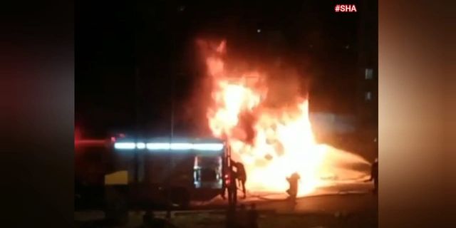 Kahramanmaraş’ta İşyeri  Alevlere Teslim Oldu