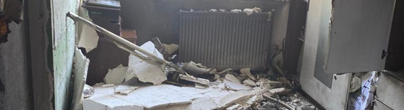 Kahramanmaraş'ta Apartman Dairesinde Yangın! 2 Kişi Yaralı